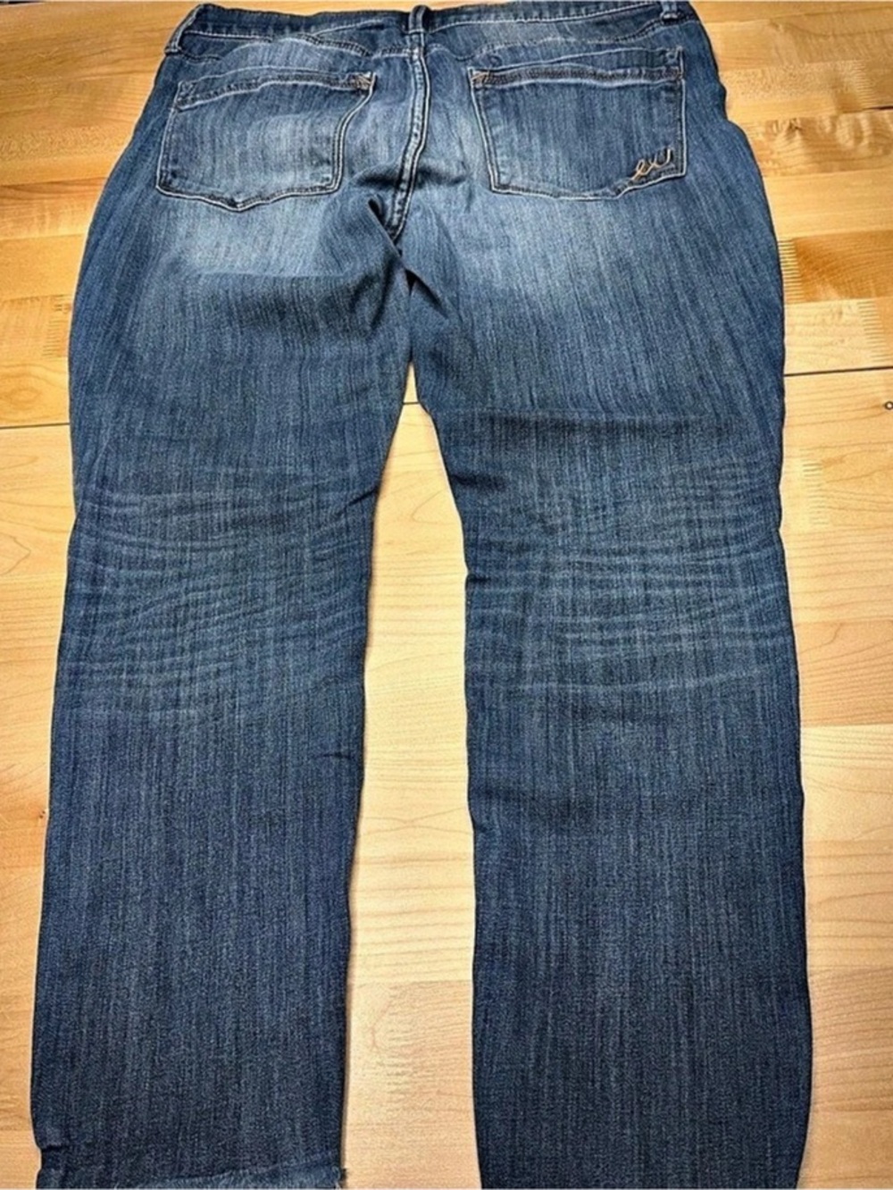Express Cropped Legging Mid Rise Mid Rise Skinny Jeans Blue Waist 10